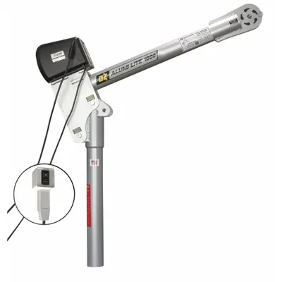 OZ LIFTING PRODUCTS Davit Crane: Aluminum, Electric, 1,000 lb Max. Load Capacity - Lightweight Aluminum Davit Cranes