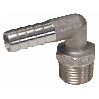 DIXON VALVE & COUPLING 303 Stainless Steel Multipurpose Rigid - 303 Stainless Steel Multipurpose (Air, Water, Chemical) Rigid Barbed Hose Fittings