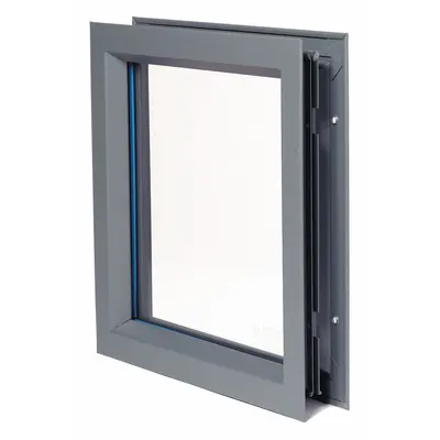 NATIONAL GUARD Lite Kit: 12 in Opening Ht, 12 in Opening Wd, 10 in Window Ht, 10 in Window Wd - Door Window Kits