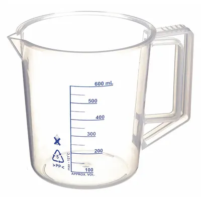 OEM Beaker: Low Form with Handle - Low Form Plastic Beakers With Handles