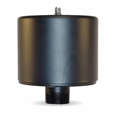SOLBERG Filter Silencer: 1 1/4 in (M)NPT Inlet Size, 70 cfm, 6.62 in Overall Ht - Air Compressor Intake Filters & Silencers