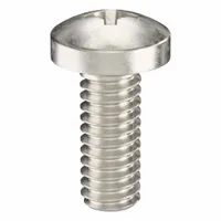 Machine Screw: #1-72 Thread Size, 3/16 in Lg, 316, Stainless Steel, Plain, Pan, Phillips, 50 PK (MPN ZSCRW-706)