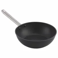 ENDURANCE Fry Pan: Non-Stick, 11 in Top Dia, Aluminum, Silver, Stainless Steel, Quan Tanium, Silver (MPN 8452-30/28)