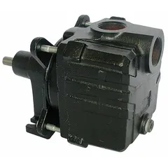Self-priming pedestal pump with cast iron construction. 1 hp motor delivers up to 40 ft of head. 5/8 in shaft outside diameter. Suitable for transferring water and other non-aggressive liquids in dewatering, irrigation, and fluid circulation systems.