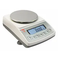 TORBAL Compact Bench Scale: 1,200 g Capacity, 0.01 g Readability, g, 0.02 g Linearity, ABS (MPN ATA1200)