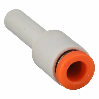 SMC KQ2R03-05A Push-to-Connect Adapter Fitting, Brass, 5/32 in OD x 3/16 in OD - Polybutylene & Brass Tube Fittings