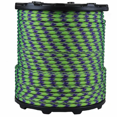 MARDI GRAS Dynamic Double Braid Rigging & Climbing Rope