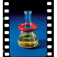 SP SCIENCEWARE Flask Stabilizer Ring: Red, Coated Lead, 1.7 in Inside Dia, 3 in Outside Dia, Vinyl (MPN F18307-0005)