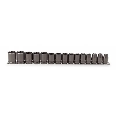PROTO Impact Socket Set: 1/2 in Drive Size, Small Set (0-50 pieces) Set Size - Metric Impact Socket Sets