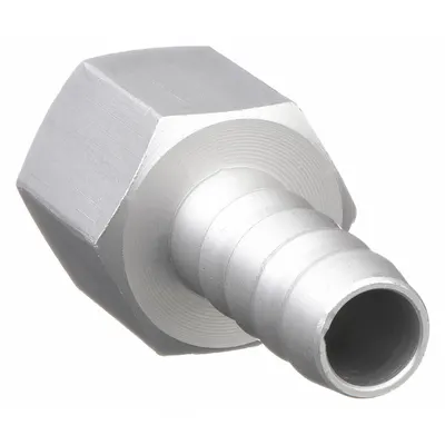 SPEEDAIRE 6061-T6 Aluminum Multipurpose Rigid Barbed Hose Fitting - 6061-T6 Aluminum Multipurpose (Air, Water, Chemical) Rigid Barbed Hose Fittings