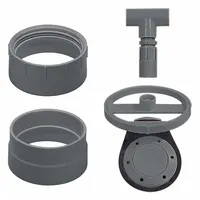 SPEARS Backwater Valve: 2 in Pipe Size, Socket, PVC, PVC, 43 psi Max. Pressure (CWP) (MPN S275P-AK)