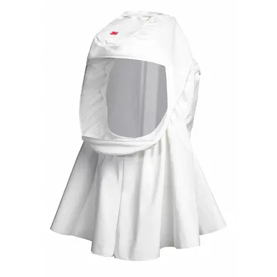 3M Hood with Neck Coverage: Versaflo, Hood, PAPR System/SAR System - 3M General Purpose Headgear