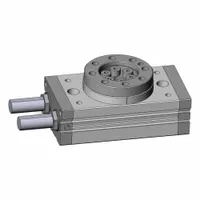 SMC Rotary Actuator Table: 190° Rotation Angle, 23.5 N-m Output Torque, 32 mm Bore Dia, 1/8 in RC (MPN MSQB100R)