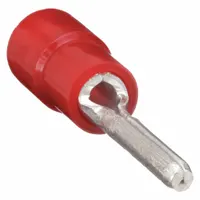 STA-KON Pin Terminal: Red, Vinyl, 0.075 in Pin Dia (MPN 18RA-47PT)