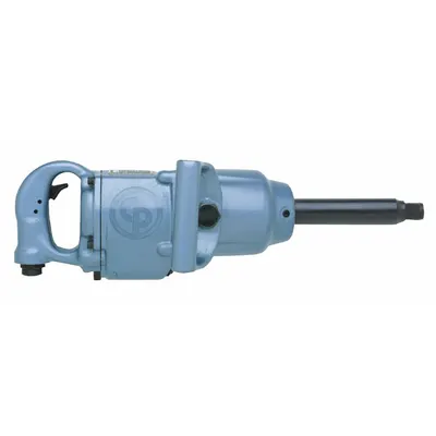 CHICAGO PNEUMATIC Air Impact Wrench: Compact, 1 in Drive, D-Handle, Square - D-Handle Air-Powered Impact Wrenches with Extended Anvils