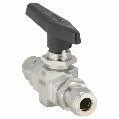 Parker 8A-B8LJ2-SSP 1/2 in 316 Stainless Steel Straight Sweat x - Straight-Body Stainless Steel Ball Valves