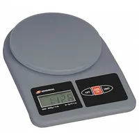 MEASURETEK Industrial Bench Scale: 5 7/8 in x 5 7/8 in, Integrated, 11 lb Wt Capacity - Imperial