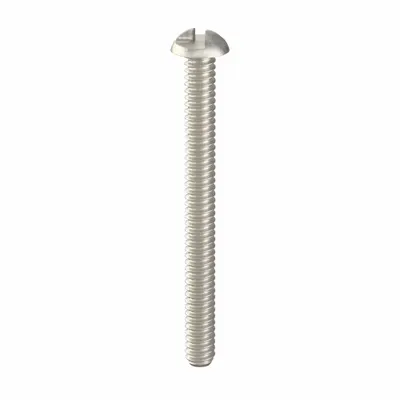 TAMPER-PRUF SCREW Tamper Resistant Screw: #6-32 Thread Size, 1 1/2 in Lg, Stainless Steel - Round Head Tamper-Resistant Machine Screws