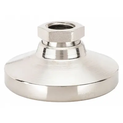 S & W Female-End Leveling Mount: Swivel Boltless, Steel, 5/8"-11 Thread Size - Swivel Female Leveling Mounts