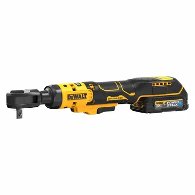 DEWALT Ratchet: 70 ft-lb Fastening Torque, 70 ft-lb Torque - Max, 250 RPM No Load Speed - DEWALT Cordless Ratchets