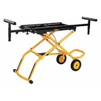 DEWALT Miter Saw Stand: Miter Saw Compatible, 25 in Lg, 60 in Wd, 32 1/2 in Ht (MPN DWX726)