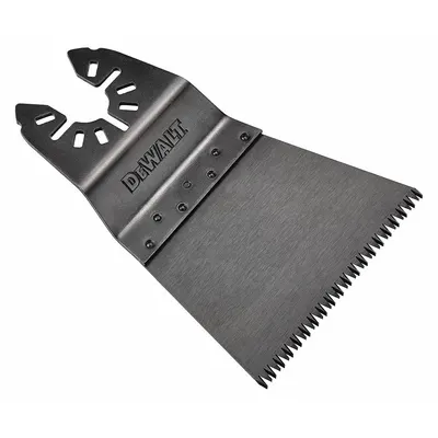 DEWALT Oscillating Tool Blade: 2 1/2 in Blade Wd, 2 1/2 in Overall Lg, Plunge Cutting - Open-Back Universal OIS Mounted Blades