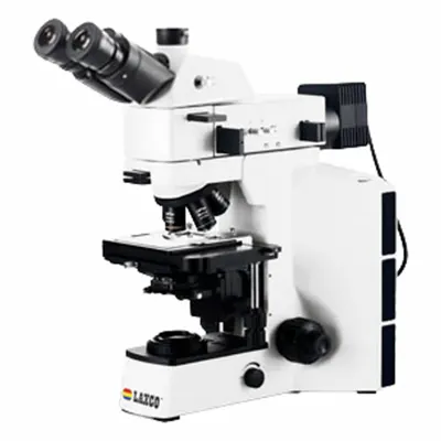 LAXCO, INC Microscope: Compound, Trinocular, 5X to 100X, 22 mm Optical Field of View - Compound Microscopes