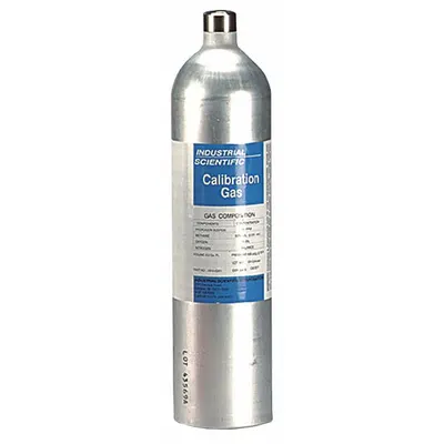 INDUSTRIAL SCIENTIFIC Calibration Gas Cylinder - Calibration Gases for Portable Gas Detectors