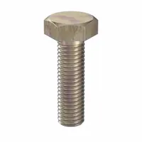 Hex Head Cap Screw: Steel, Class 10.9, Zinc Yellow, M10, Metric, 35 mm lg, Fully Threaded, 100 PK (MPN HF10100351-100P1)
