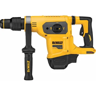 DEWALT Cordless Rotary Hammer: L-Shape, 60V DC, SDS-Max, 1 9/16 in max, (1) Bare Tool - DEWALT Cordless Rotary Hammers
