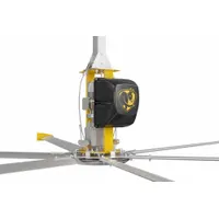 BIG ASS FANS Ceiling Fan: 49,712 cfm Airflow, 10 ft Blade Dia, Variable Speeds, 200 to 240V AC, PF6 (MPN F-PF63-1003S34)