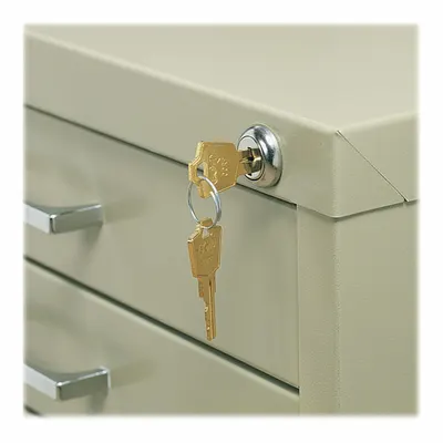 SAFCO PRODUCTS Vertical File Lock Kit - File Cabinet Accessories