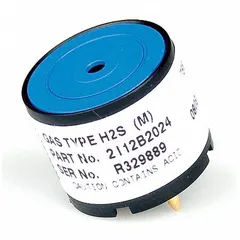 Replacement hydrogen sulfide sensor for Honeywell BW Quattro gas detectors. Measures H2S concentrations from 0 to 200 ppm. Suitable for industrial safety applications including confined space entry and area monitoring.