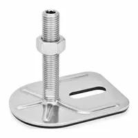 JW WINCO Male-End Leveling Mount: Swiveling Stud, 3/4"-10 Thread Size, 3 3/20 in, 4,496 lbf Capacity (MPN 43-80-3/4X10-150-E3-UK)