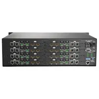 ZIGEN HDMI Switch: 4 Ports, Black, HDMI Female, 5 1/8 in Overall Ht, 18 7/8 in Overall Wd (MPN HX-1616/HDBT CHASSIS (empty))