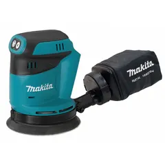 This bare-tool random orbital sander operates on the 18V LXT platform and accepts 5 in hook-and-loop discs. The 1/8 in orbit pattern minimizes swirl marks for a smooth finish. Suitable for sanding wood, metal, and painted surfaces in woodworking, automotive, and general surface preparation tasks.