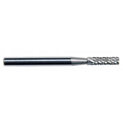 OEM APPROVED VENDOR Double-Cut Cylinder Bur, SA-11, 1/8" x 1/2" Head, 1/4" Shank - Double-Cut Cylinder Burs