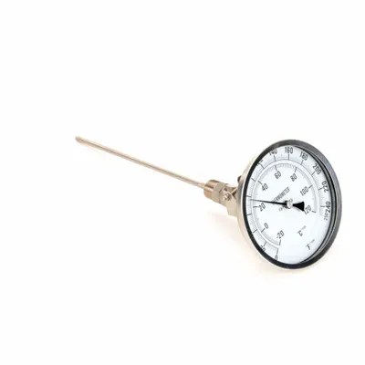 OEM APPROVED VENDOR Adjustable-Angle Thread-Mount Dial Thermometer - Adjustable-Angle Thread-Mount Dial Thermometers