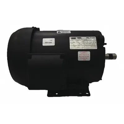 Dayton General Purpose Motor: Rigid Base Mount, Totally Enclosed Fan Cooled, 5 hp - Rigid Base 3-Phase General Purpose AC Motors