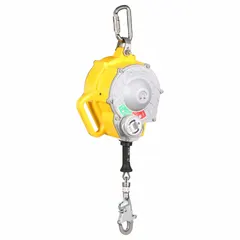 This DBI-SALA Sealed-Blok Series mounted self-retracting lifeline is designed for rescue applications. It features a harness swivel snap hook, 3 legs, and a 1/4 in line. The sealed housing and RFID tag are included. Anchoring is overhead only via the carabiner end connection. ANSI SRL Class 1 (2021) compliant.
