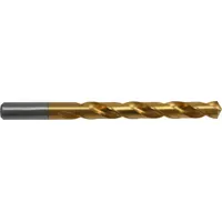 CLE-LINE Jobber Length Drill Bit: 6.9 mm, 118° Point, TiN-Coated HSS (MPN C24361)