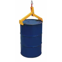 DAYTON Drum Lifter: 2 Grip Points, For 55 gal Drum Capacity, Metal, 1,000 lb Wt Capacity, Rim