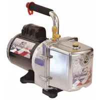 JB INDUSTRIES Vacuum Pump: 6 cfm, 25 micron Ultimate Vacuum, 240V AC, A2L Compatible, Male, Flare (MPN DV-6E-250)