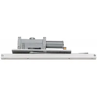 LCN Door Closer: Concealed Mounting Type, Grade 1 - Heavy Duty, Aluminum, 14 in Lg, 3 1/2 in Wd (MPN 2014-STD LH AL)