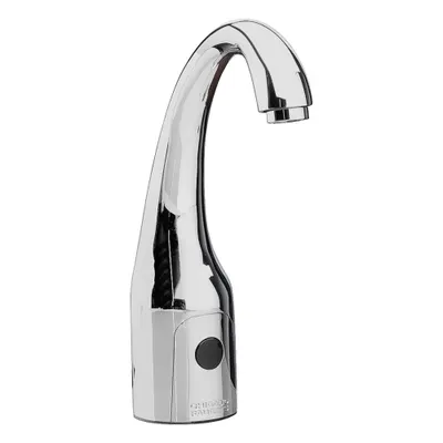 CHICAGO FAUCETS HyTronic Curve Single-Post Sensor Bathroom Faucet - Single-Post Sensor Bathroom Faucets
