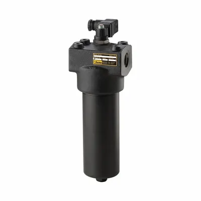 Parker Hydraulic High Pressure Filter: 25 gpm Nominal Flow, 7,000 psi Max. Pressure - Pressure Filter Assemblies for Hydraulic Pressure Lines