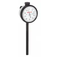 STARRETT Back Plunger Dial Indicator: 0 in to 0.2 in, Inch, Back Plunger, 0.001 in Accuracy (MPN 650A1Z)