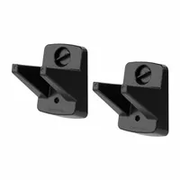 SUNCAST Single Tool Hook Hangar: 4 1/4 in x 6 1/4 in x 6 1/4 in, Black, Resin, Solid (MPN V742PK)