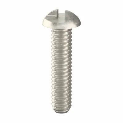 TAMPER-PRUF SCREW Tamper Resistant Screw: #8-32 Thread Size, 3/4 in Lg, Stainless Steel, Plain - Round Head Tamper-Resistant Machine Screws