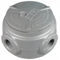 Conduit Outlet Body: Iron, GRJS, 1/2 in Trade Size, XAT Body, 7.3 cu in Body Capacity (MPN GRJS50)